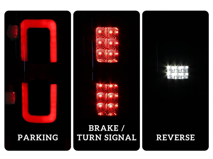 Stops de Led y Neon Smoke Tipo Raptor para Ford F-150 2009-2014