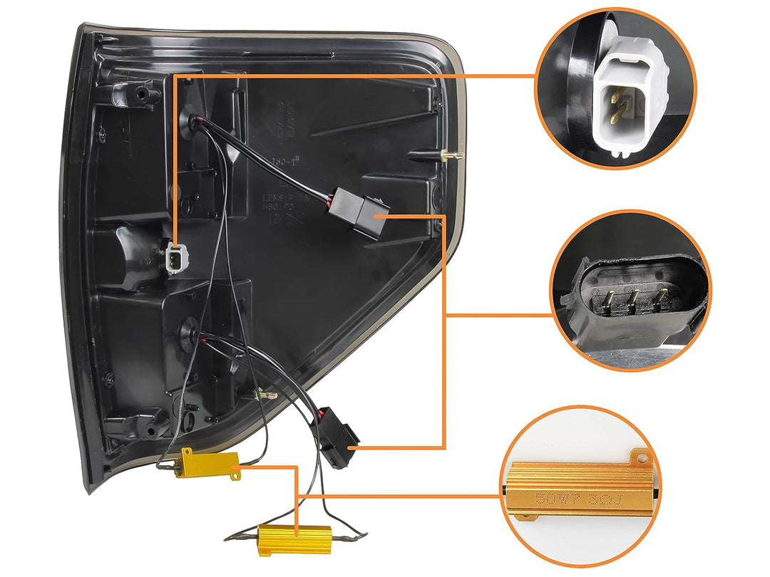 Stops de Led y Neon Smoke Tipo Raptor para Ford F-150 2009-2014