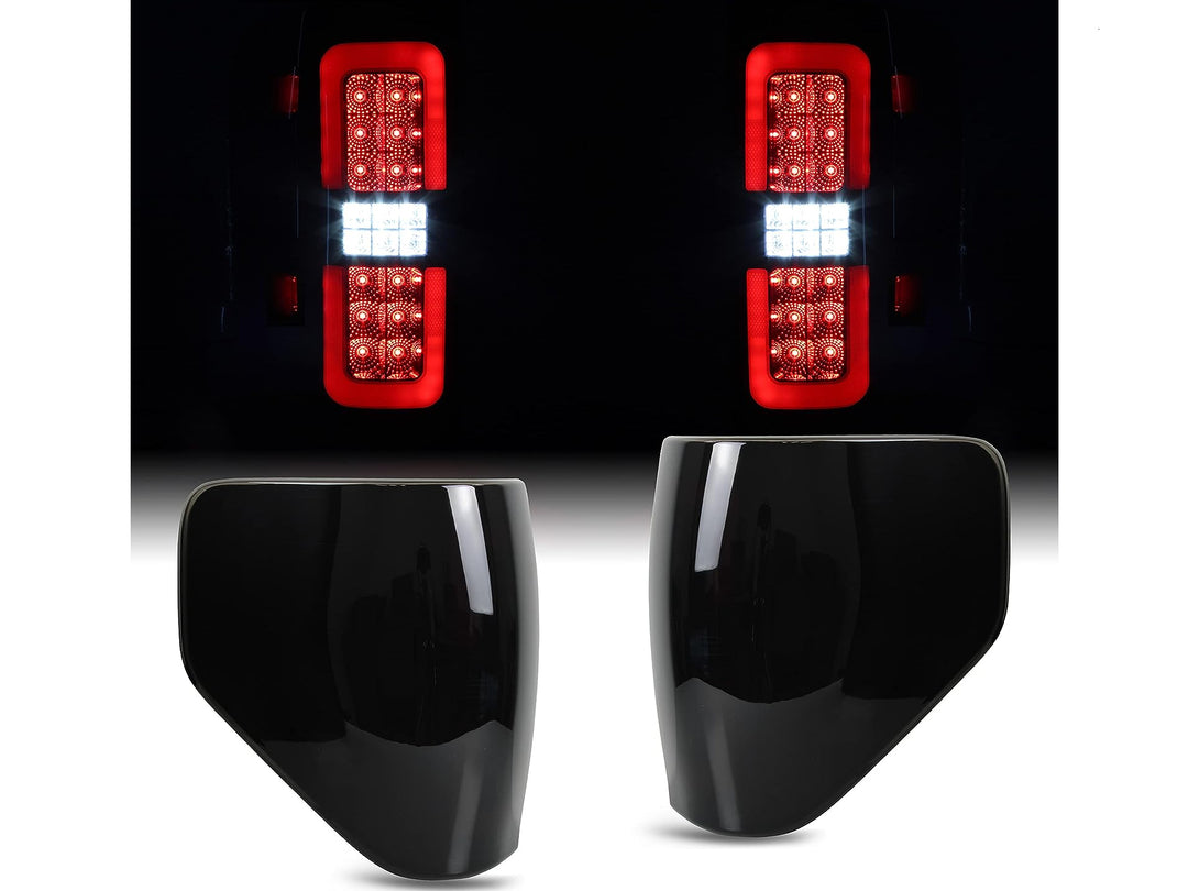 Stops de Led y Neon Smoke Tipo Raptor para Ford F-150 2009-2014