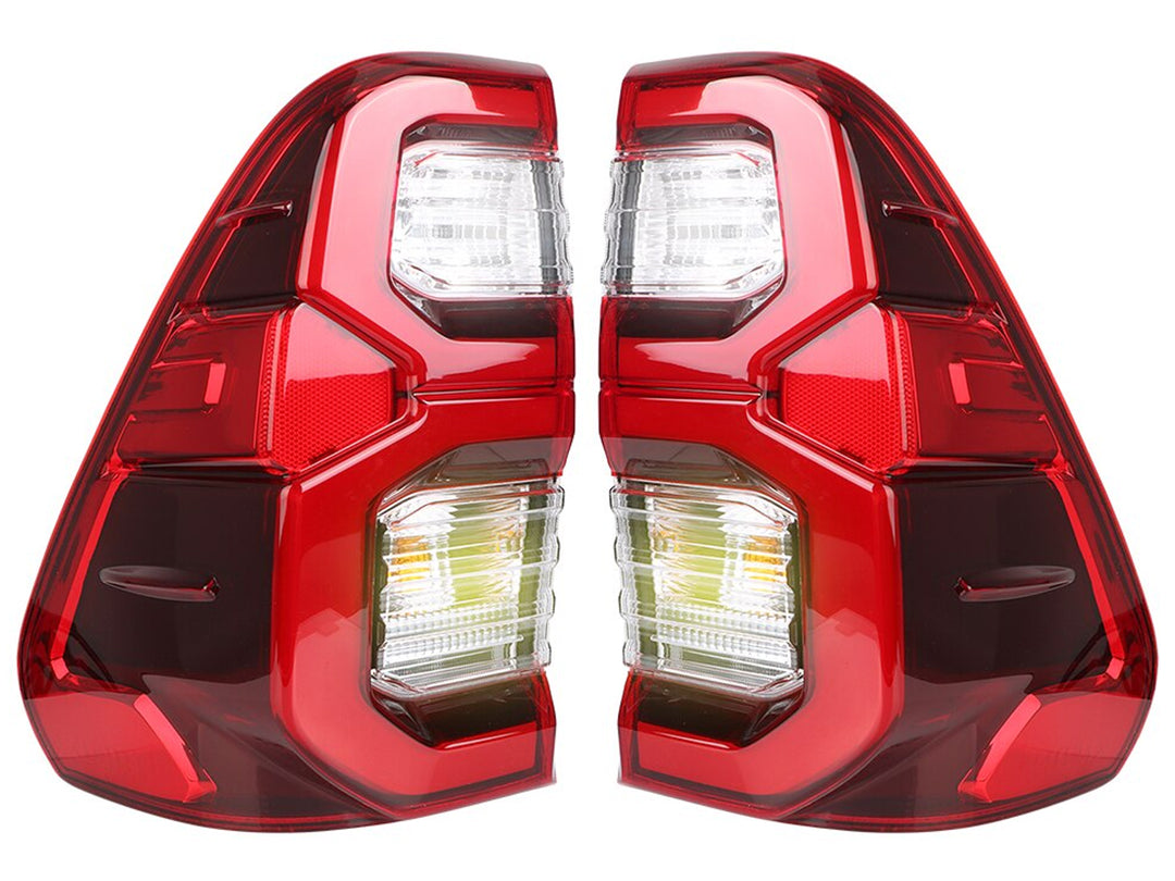 Stops Led Drl de Lujo para Toyota Hilux 2017-2026