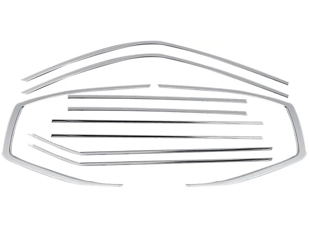 Lamevidrios de Ventana Cromados para Toyota Land Cruiser Lc300 2022-2026