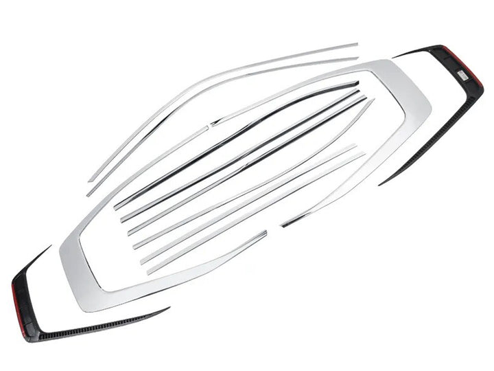 Lamevidrios de Ventana Cromados para Toyota Land Cruiser Lc300 2022-2026
