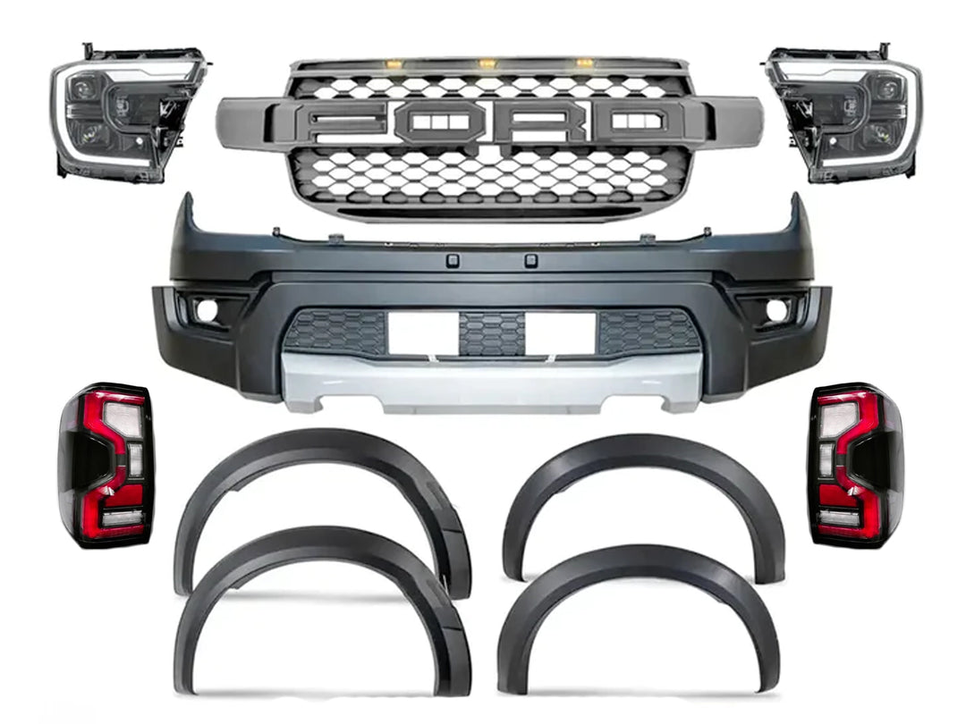 Body Kit de Conversion para Ford Ranger 2024-2026 a Raptor