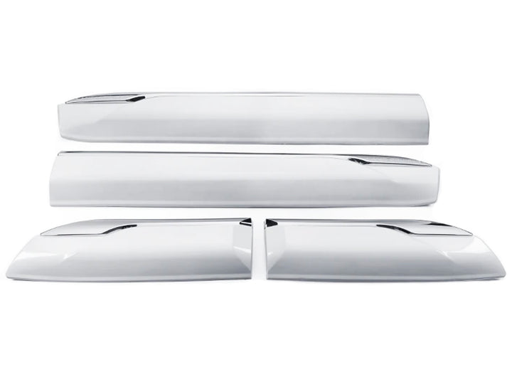 Boceles Laterales de Puertas Blanco y Cromado para Toyota Land Cruiser Lc300 2022-2026