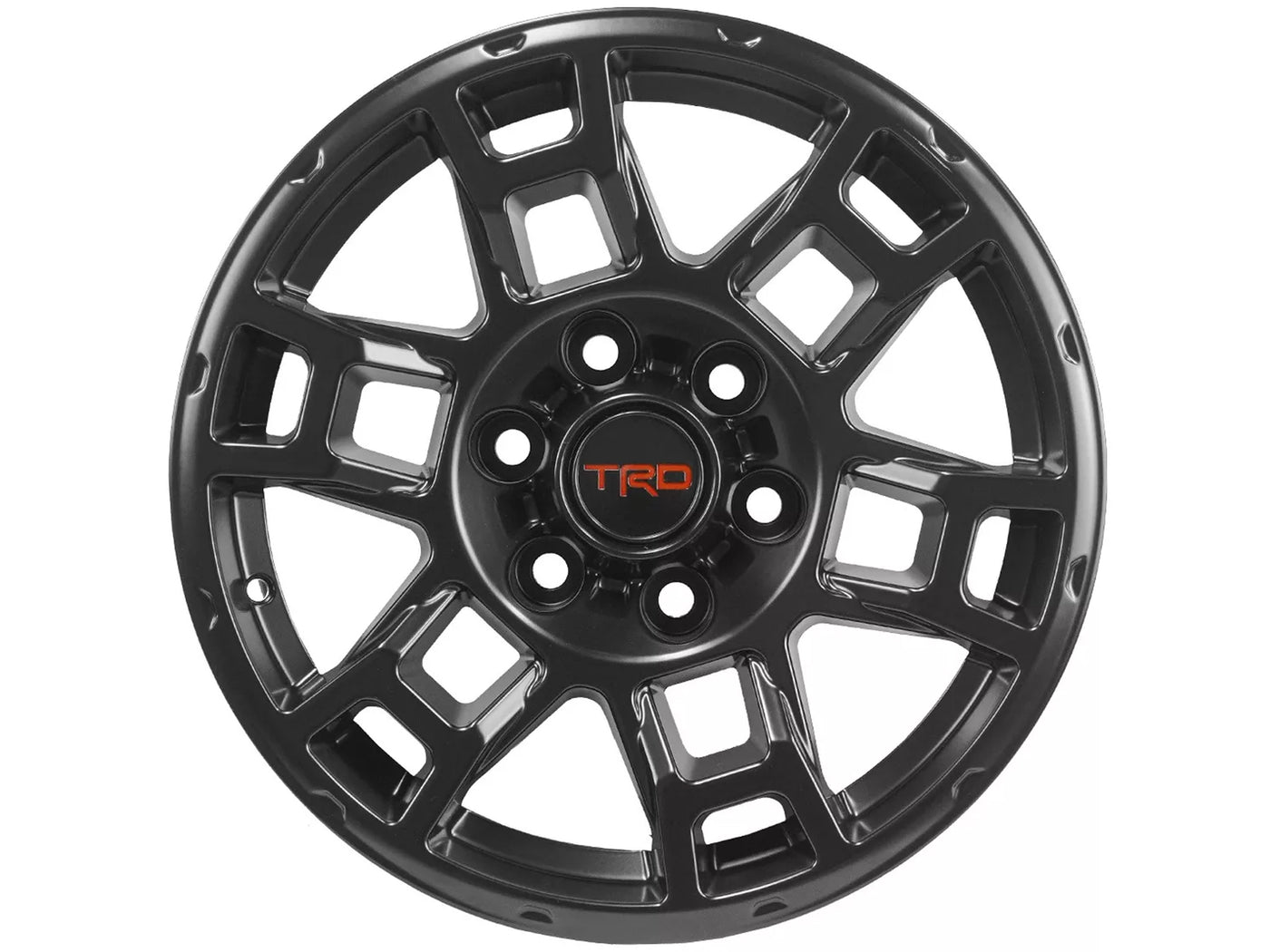 Kit de Rines TRD Negro Mate para Toyota Prado, Fortuner, 4Runner, Hilux