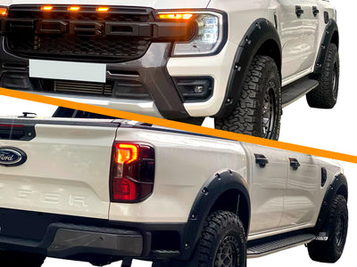 Ampliaciones con Taches en Abs para Ford Ranger 2024-2025