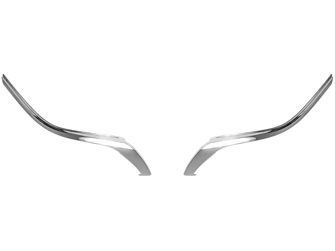Accesorios Cromados Superiores de Farolas para Toyota Fortuner 2021-2026