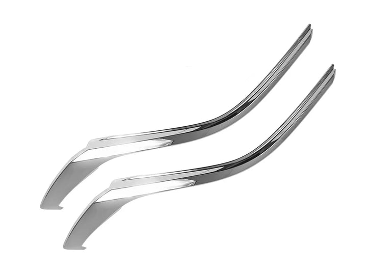 Accesorios Cromados Superiores de Farolas para Toyota Fortuner 2021-2026