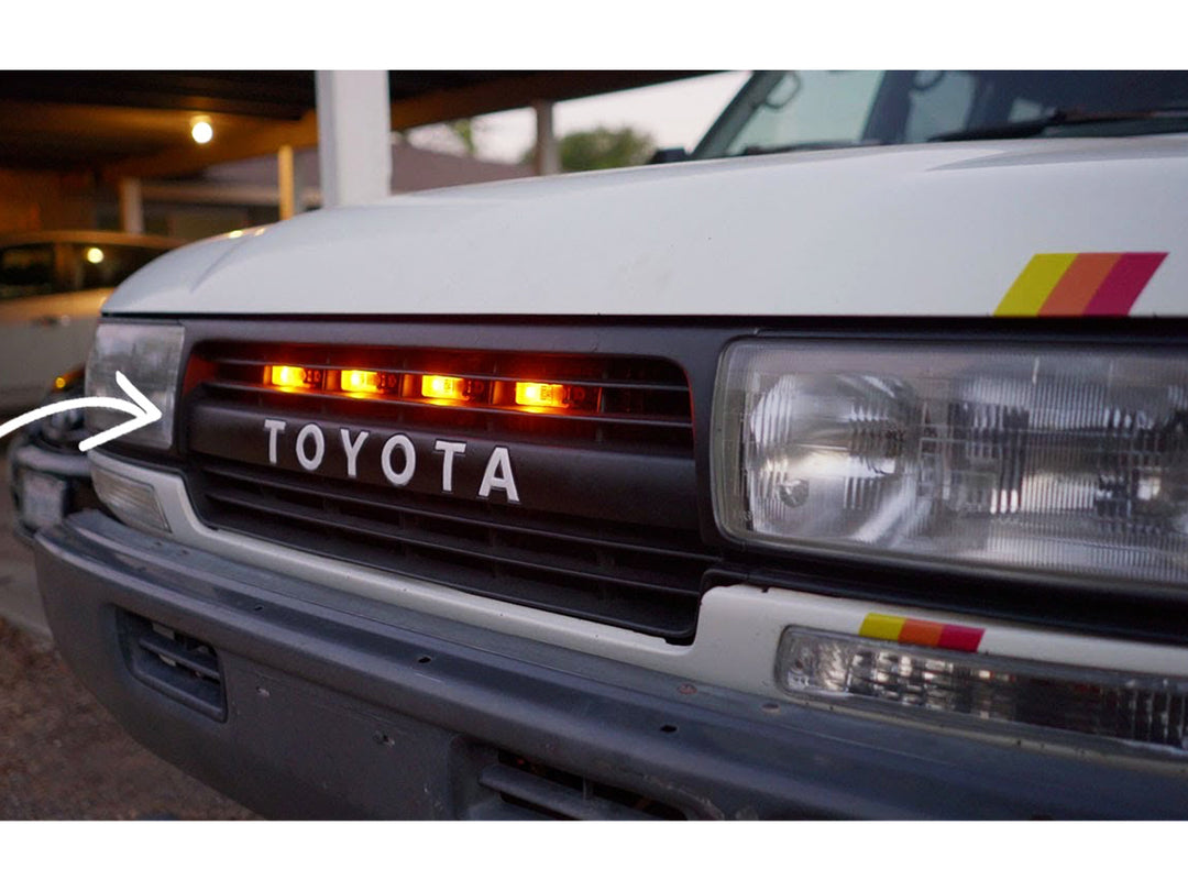 Persiana de Lujo TRD para Toyota Burbuja 80 1991-2006