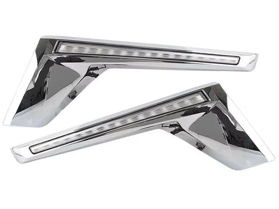 Pestañas Led Drl Delanteras para Toyota Land Cruiser Lc200 2016-2021
