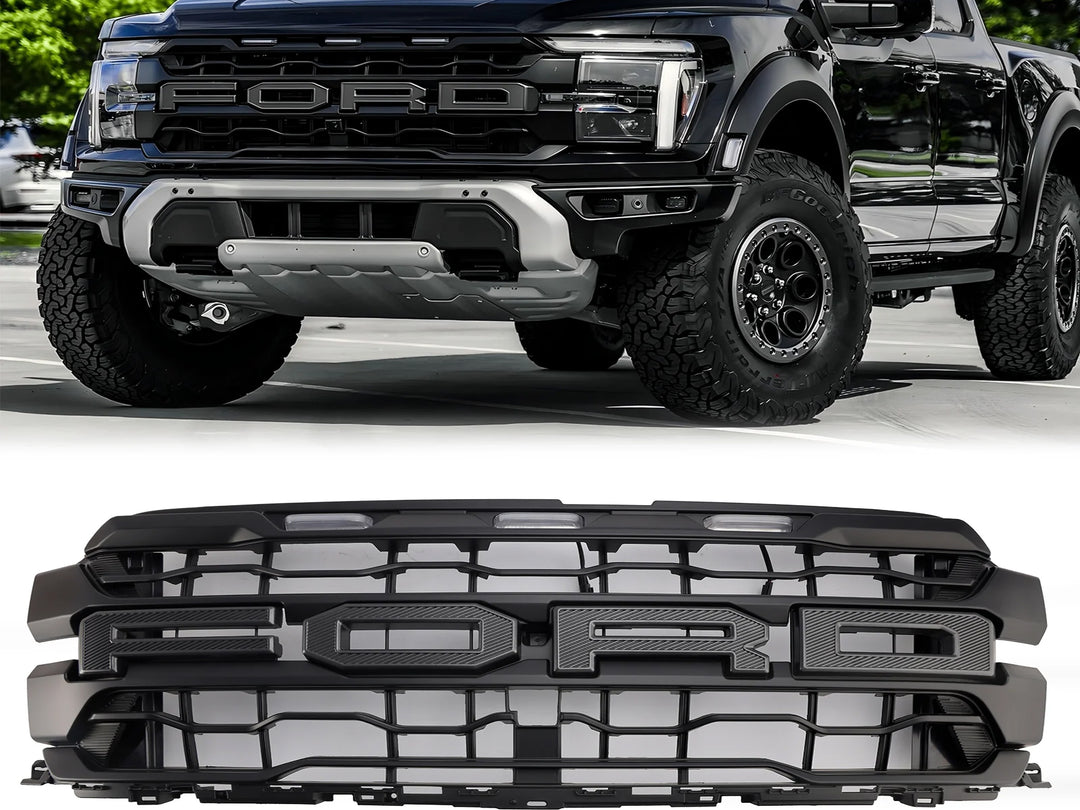 Persiana de Lujo Tipo Raptor para Ford F-150 2024-2026