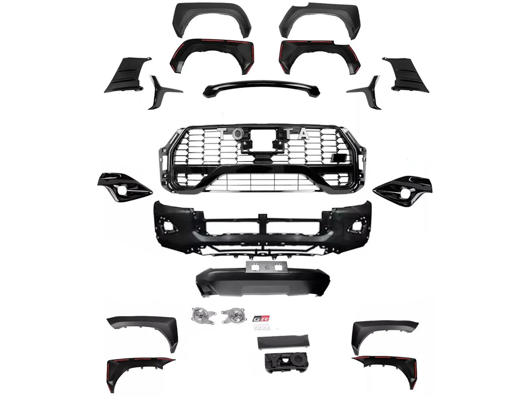 Body Kit de Conversion para Toyota Hilux 2021-2026 a GR Sport