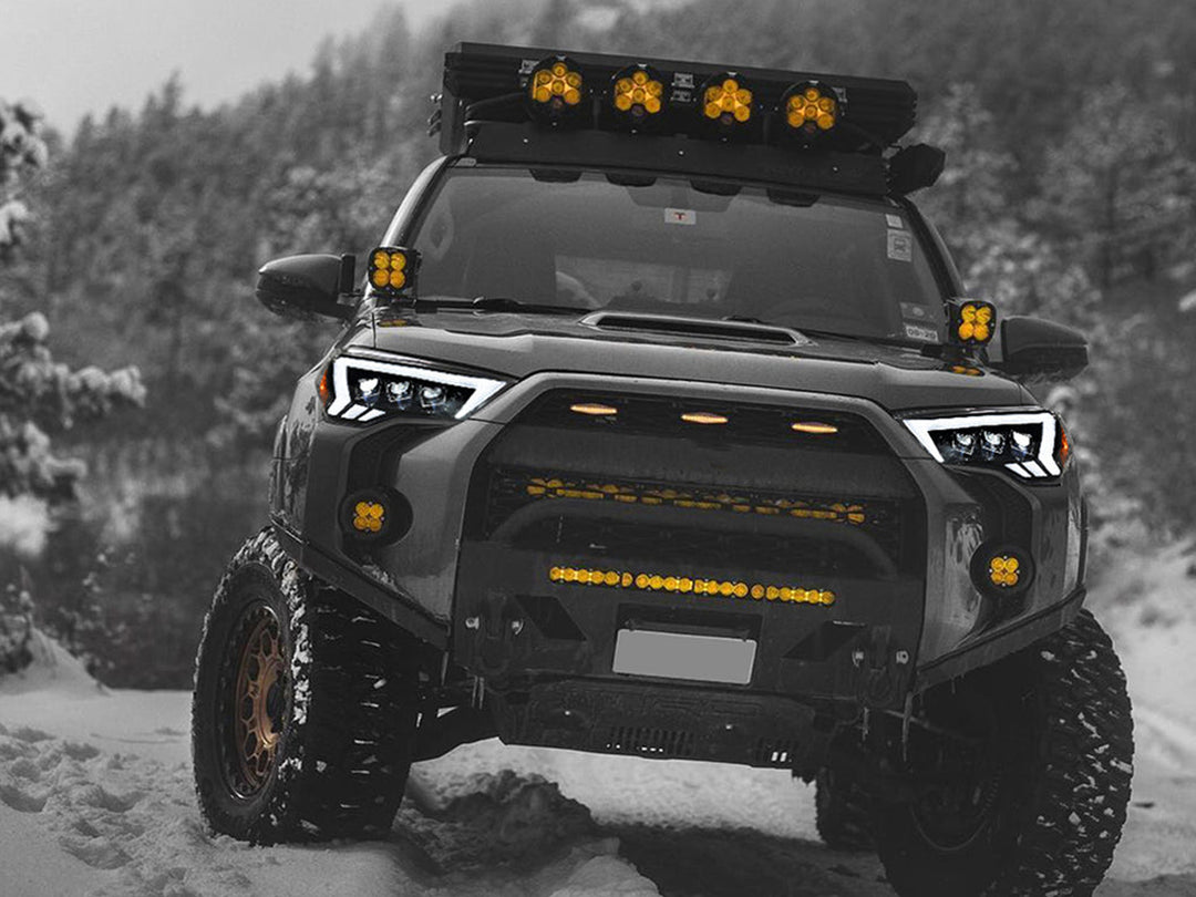 Farolas Led Drl Tipo Dubai Deluxe para Toyota 4Runner 2014-2024