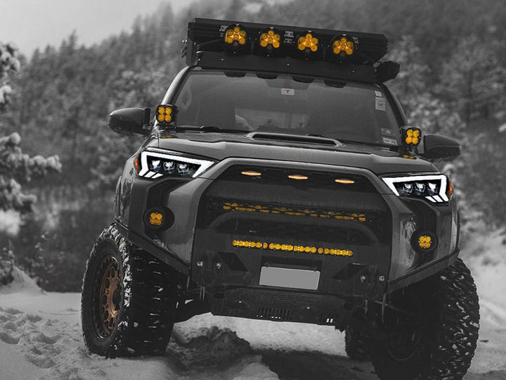 Farolas Led Drl Tipo Dubai Deluxe para Toyota 4Runner 2014-2024