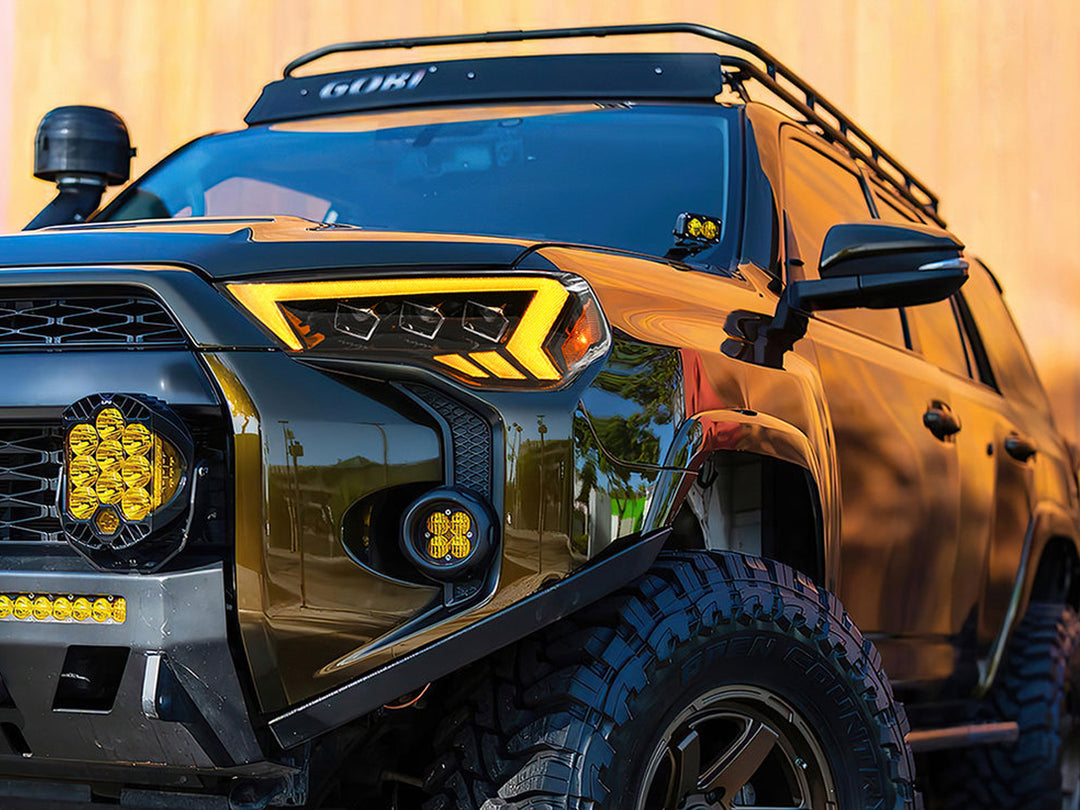 Farolas Led Drl Tipo Dubai Deluxe para Toyota 4Runner 2014-2024