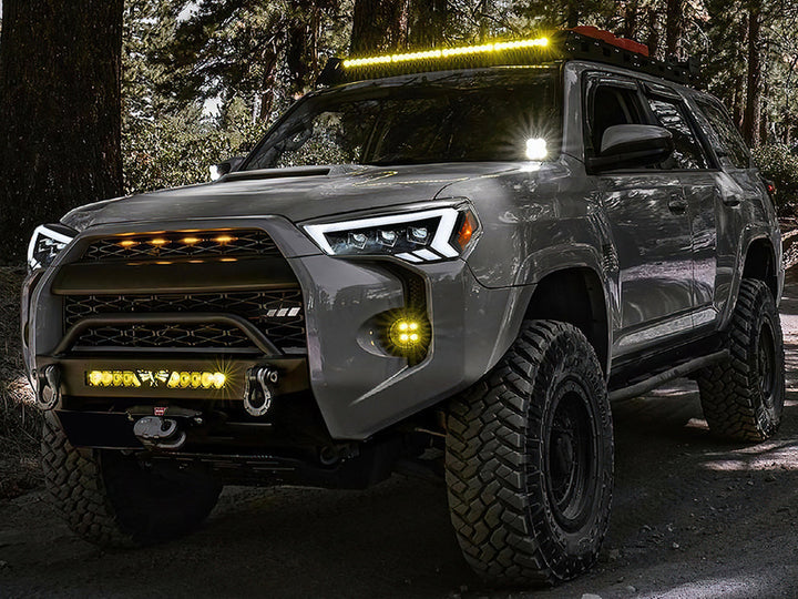Farolas Led Drl Tipo Dubai Deluxe para Toyota 4Runner 2014-2024