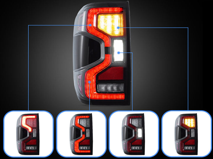 Stops de Led Drl de Lujo para Ford Ranger 2024-2027