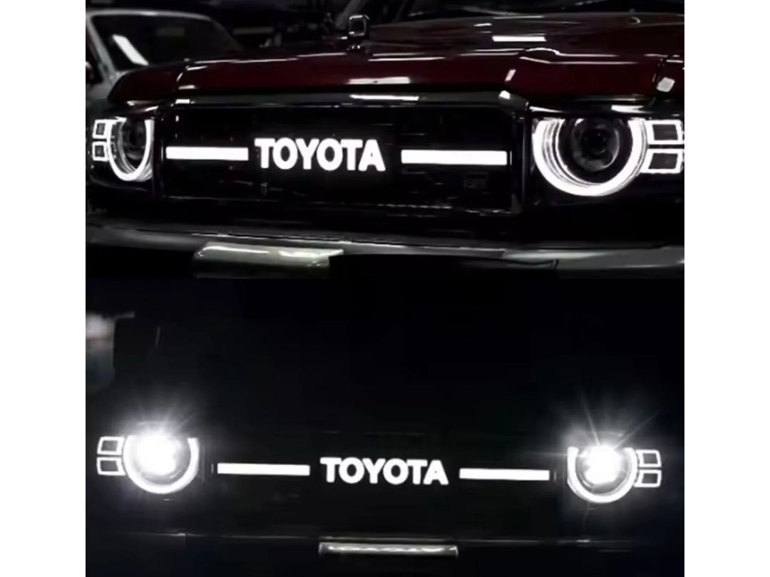 Persiana de Lujo GR Sport con Led Drl para Toyota Land Cruiser Series 70-71-75-76-77-78-79