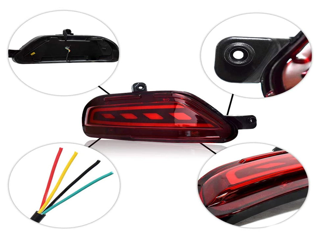 Exploradoras Rbl Led Traseras Originales para Mazda Cx5 2018-2022