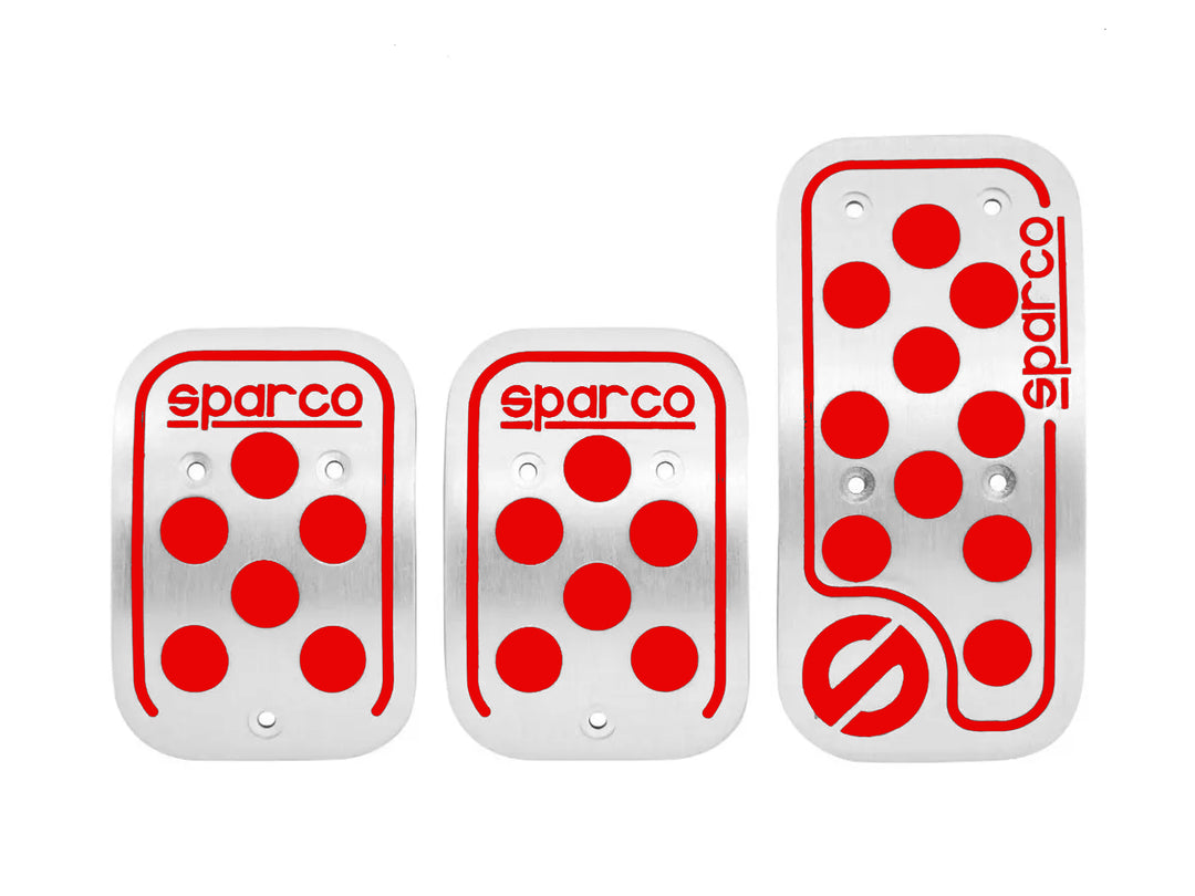 Pedales Deportivos en Aluminio Sparco de 3 Piezas