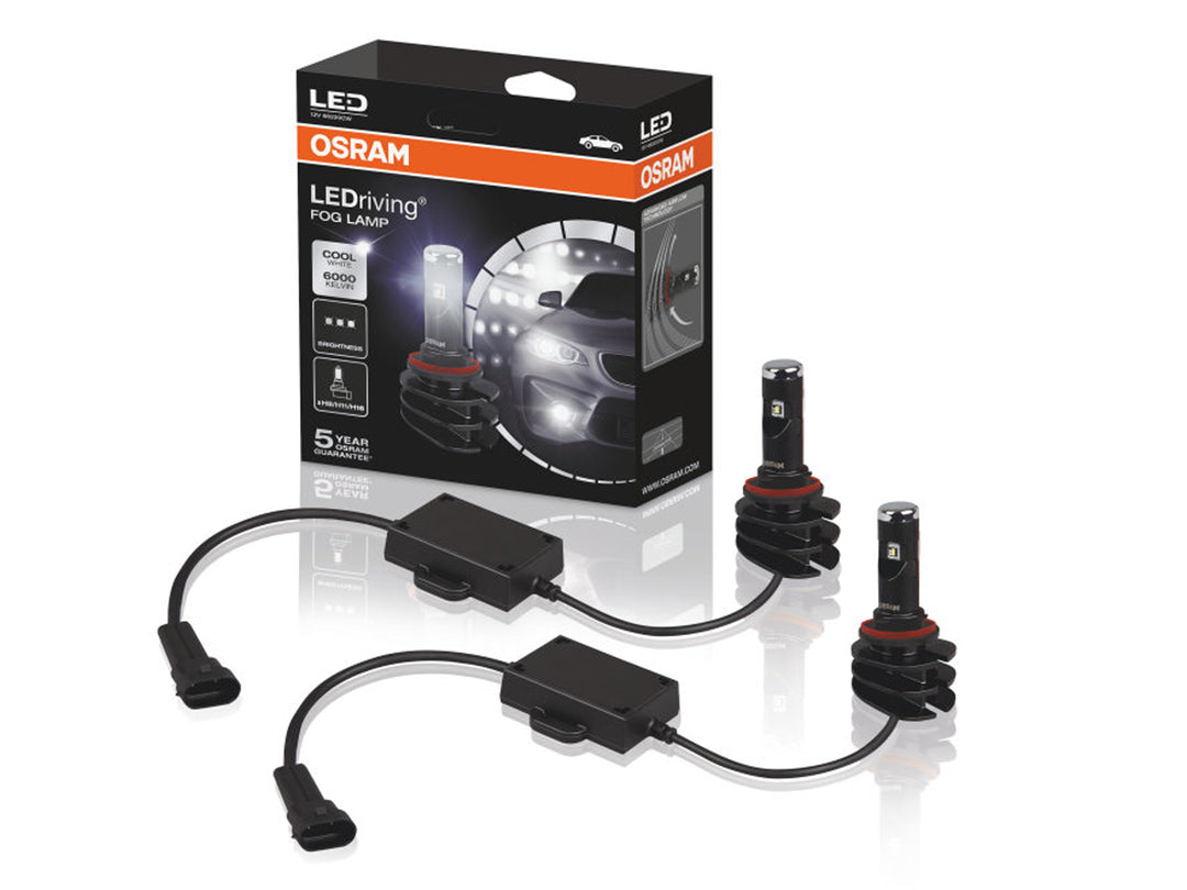 Bombillos o Luces Led H8 Osram LEDriving de 6000K