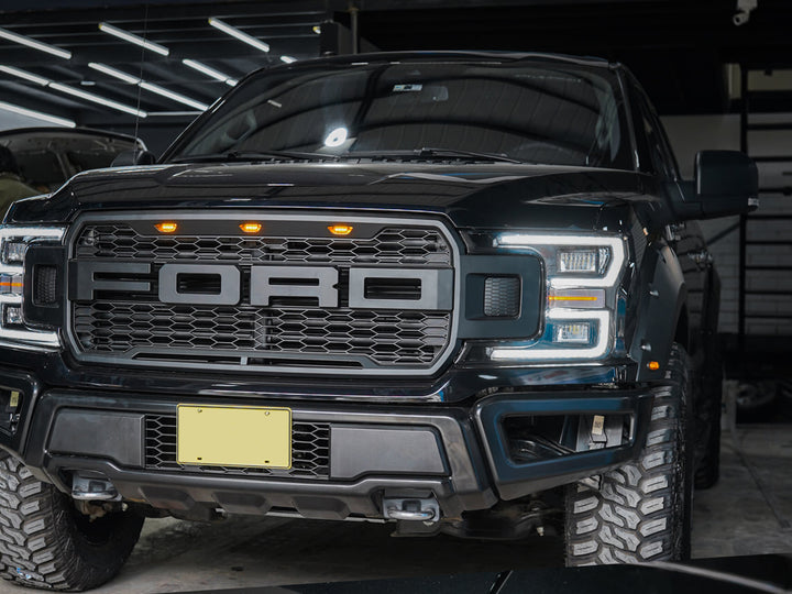 Persiana de Lujo Tipo Raptor para Ford F-150 2018-2020