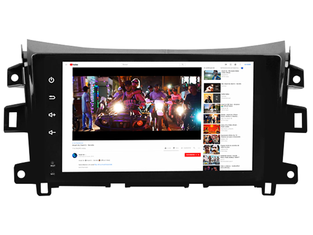 Radio Android 9" para Nissan Frontier NP300 2016-2026