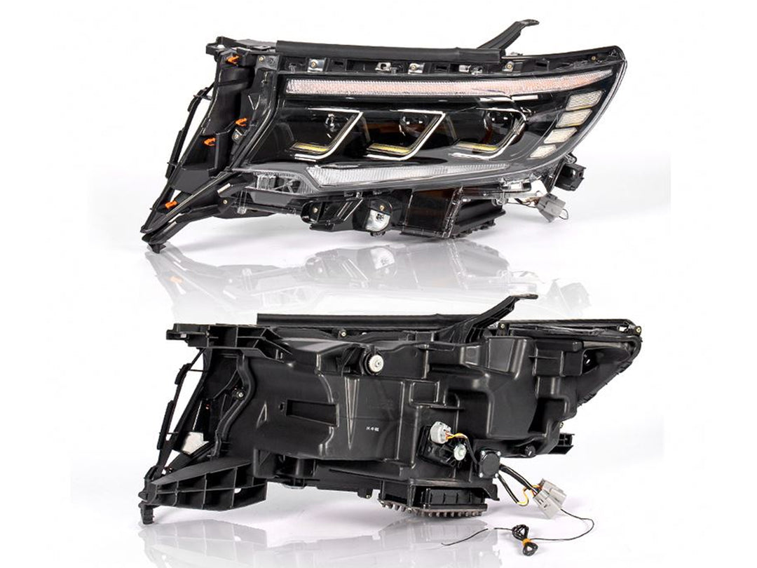 Farolas Led Drl Tipo Lexus para Toyota Prado 2018-2024