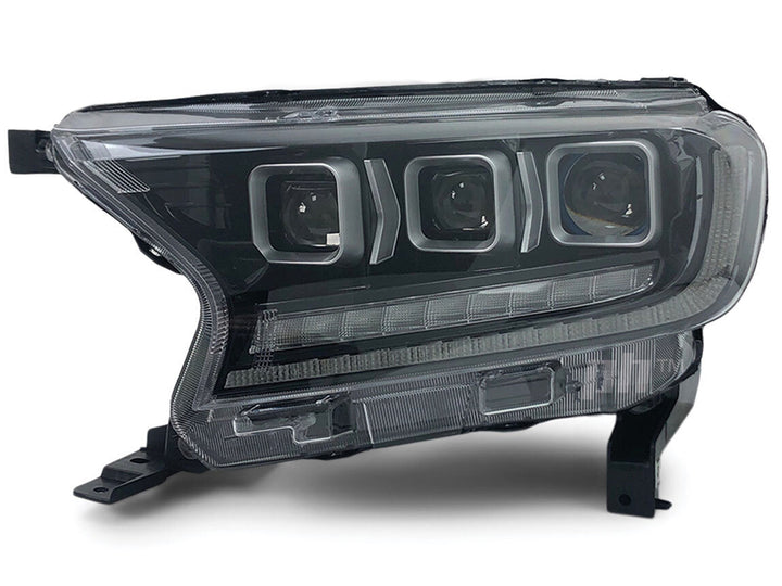 Farolas Led Drl Tipo Bugatti para Ford Ranger 2017-2023