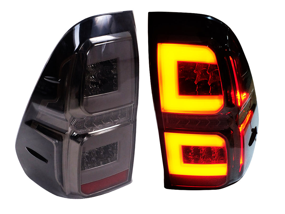 Stops de Led y Neon Smoke para Toyota Hilux 2017-2026