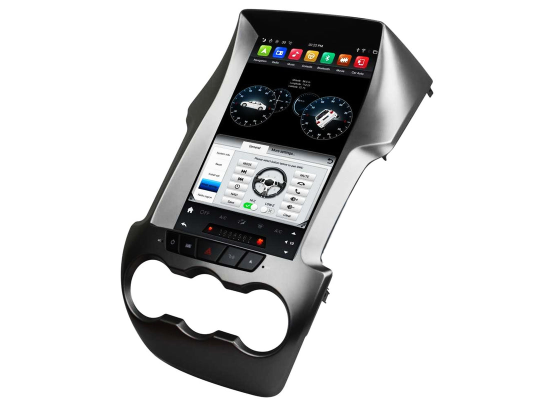 Radio Android 12" para Ford Ranger 2013-2019