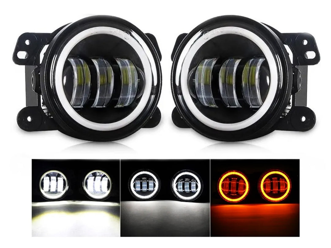 Exploradoras Led Delanteras para Carros Loyta Japones de 4 Funciones