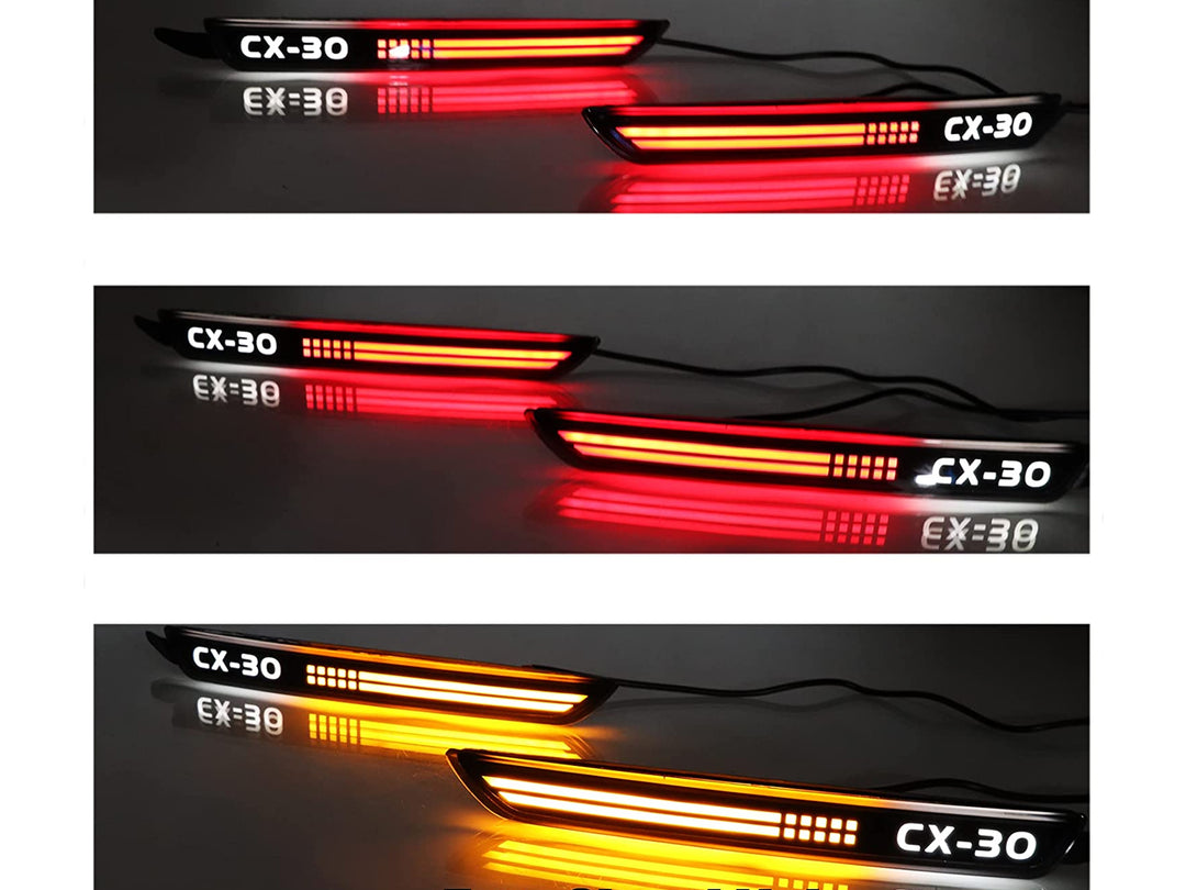 Exploradoras Rbl Led Traseras Originales para Mazda Cx30 2020-2027