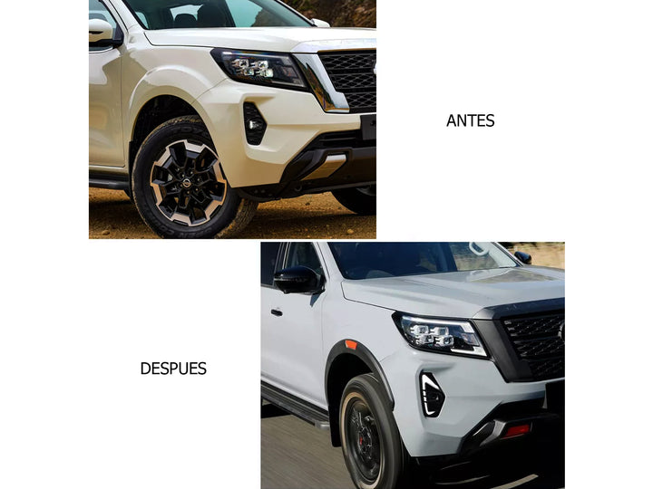 Exploradoras Led Drl Delanteras Originales para Nissan Frontier NP300 2022-2026