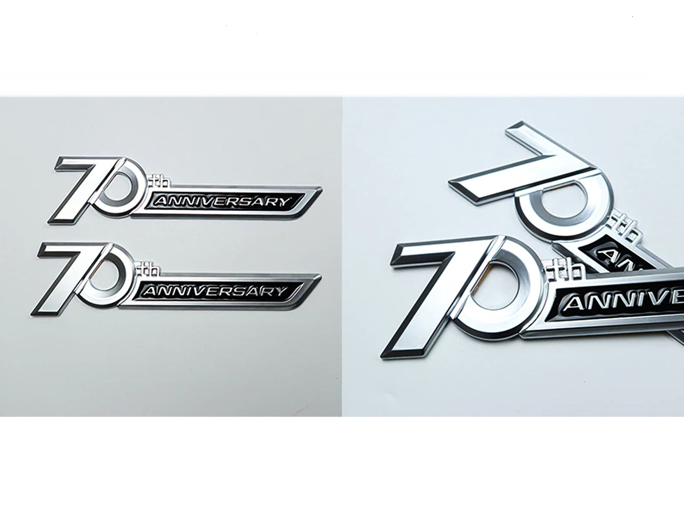 Emblema o Logo de 70th Anniversary para Toyota Land Cruiser, Lc300, Lc200 y Prado