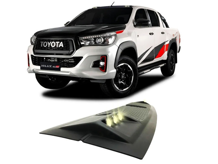 Panel de Techo Led Drl en Abs para Toyota Hilux 2017-2026