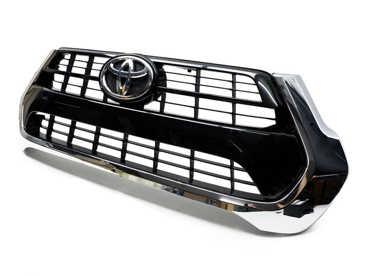 Persiana de Lujo Cromada para Toyota Hilux 2021-2026